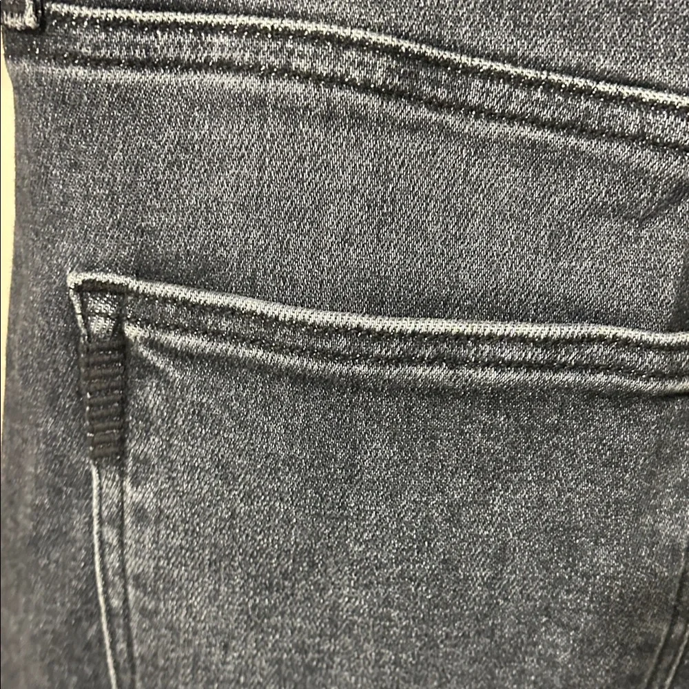🐣PAIGE amour ankle Jolene pockets ash black size 34 NWT - Picture 10 of 12